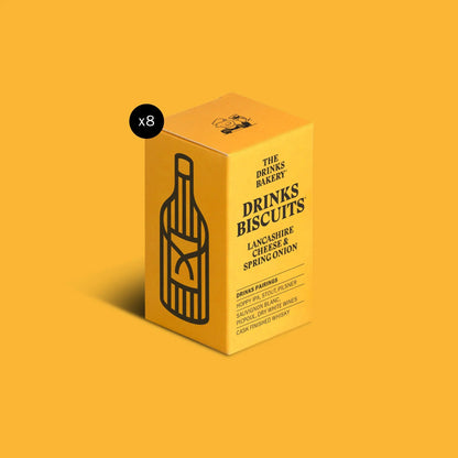 Lancashire Cheese & Spring Onion Drinks Biscuits The Drinks Bakery