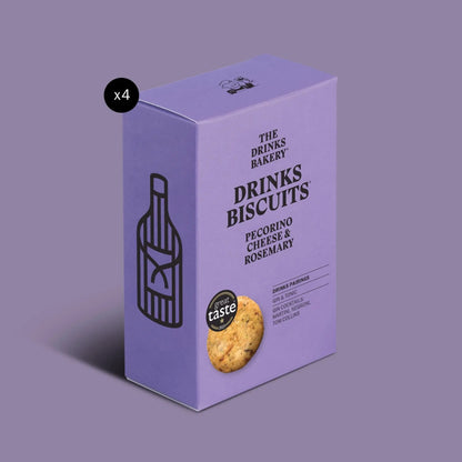 Pecorino Cheese & Rosemary Drinks Biscuits The Drinks Bakery