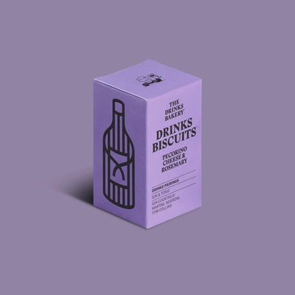Pecorino Cheese & Rosemary Drinks Biscuits The Drinks Bakery