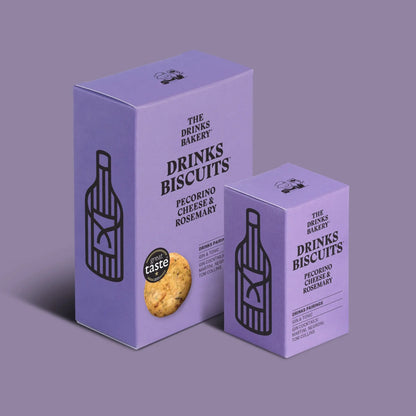 Pecorino Cheese & Rosemary Drinks Biscuits The Drinks Bakery
