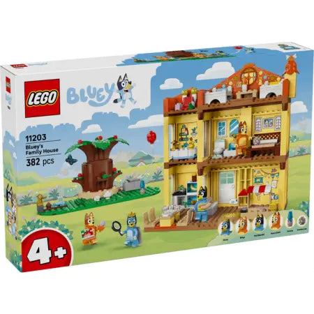 Lego Bluey 11203 Bluey's Family House Set for Children Aged 4 and Up Curious Minds