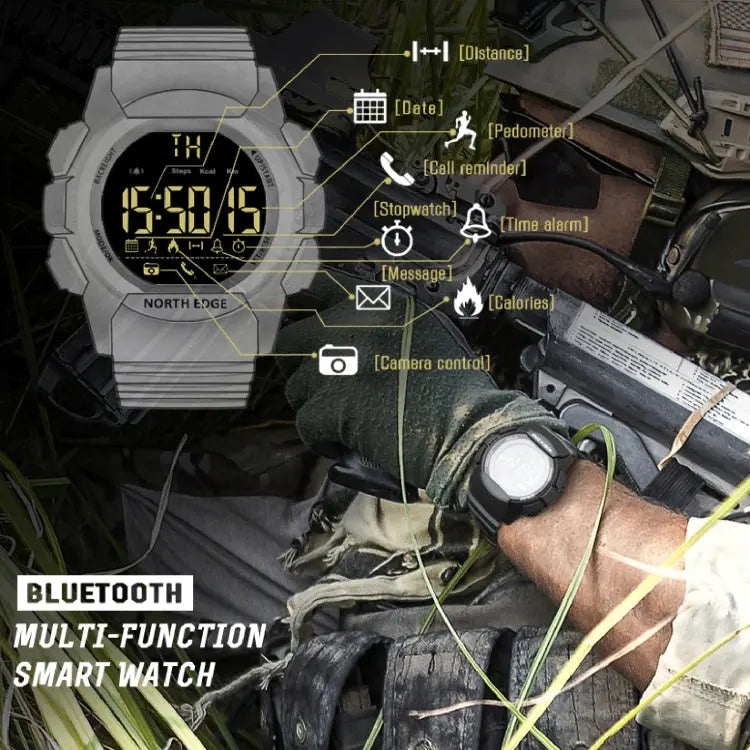 NORTH EDGE AK Bluetooth Multi-function Smart Watch with LED Backlit, Support Incoming Call Reminder, Smart Stopwatch, Information Reminder, AK Mira Sales