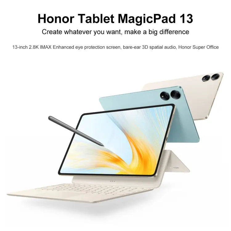 Honor MagicPad 13 GDI-W09 WiFi, 13 inch, 12GB+256GB, MagicOS 7.2 Snapdragon 888 Octa Core, Support WIFI 6 & BT & OTG, Not Support Google(Grey) Vitrax