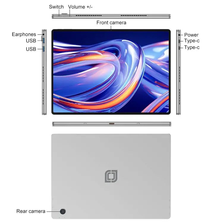 Jumper EZpad V13 Tablet PC, 16GB+512GB, No Keyboard, 13 inch Windows 11 OS Intel Jasper Lake N5095 Quad Core, EU Plug Vitrax