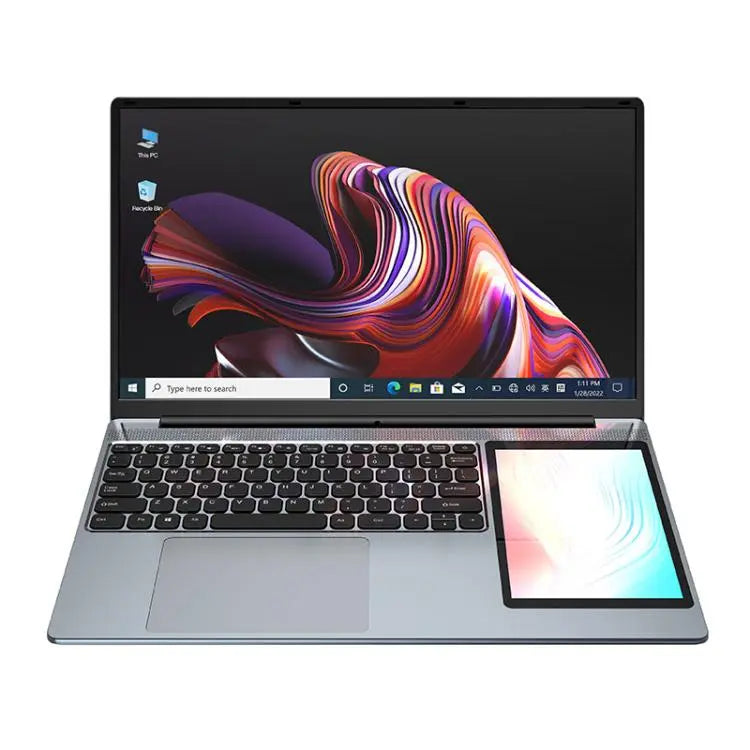 UNIWA ULAP Q15ZR Laptop, 8GB+512GB, 15.6 inch and 7 inch Dual Display Windows 11 Intel Alder Lake N100 Octa Core, AU Plug Great Deal Offers