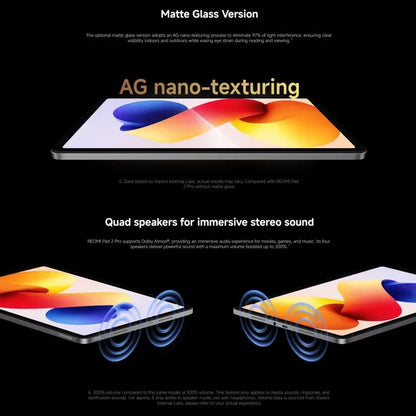 REDMI Pad 2 Pro 12.1 inch Tablet PC, 8GB+128GB, HyperOS 3, Snapdragon 7s Gen4 Octa Core CPU, 8GB+128GB Mira Sales