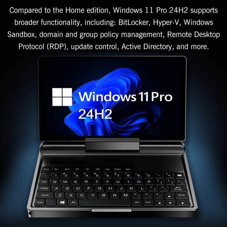 GPD MicroPC 2 Handheld Gaming PC, 16GB+512GB, 7 inch Windows 11 Pro Intel Processor N250, US Plug, WMC2573AU, WMC2573EU, WMC2573UK, WMC2573US Mira Sales