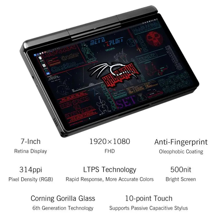 GPD MicroPC 2 Handheld Gaming PC, 16GB+512GB, 7 inch Windows 11 Pro Intel Processor N250, US Plug, WMC2573AU, WMC2573EU, WMC2573UK, WMC2573US Mira Sales