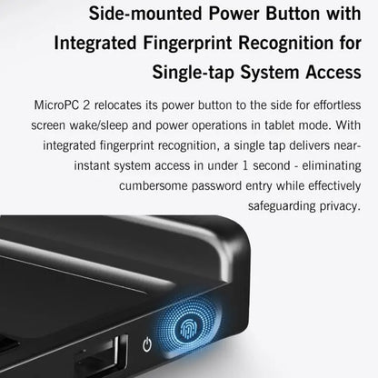 GPD MicroPC 2 Handheld Gaming PC, 16GB+512GB, 7 inch Windows 11 Pro Intel Processor N250, US Plug, WMC2573AU, WMC2573EU, WMC2573UK, WMC2573US Mira Sales