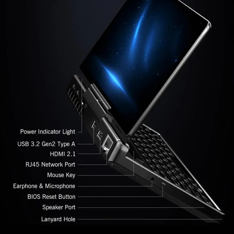 GPD MicroPC 2 Handheld Gaming PC, 16GB+512GB, 7 inch Windows 11 Pro Intel Processor N250, US Plug, WMC2573AU, WMC2573EU, WMC2573UK, WMC2573US Mira Sales