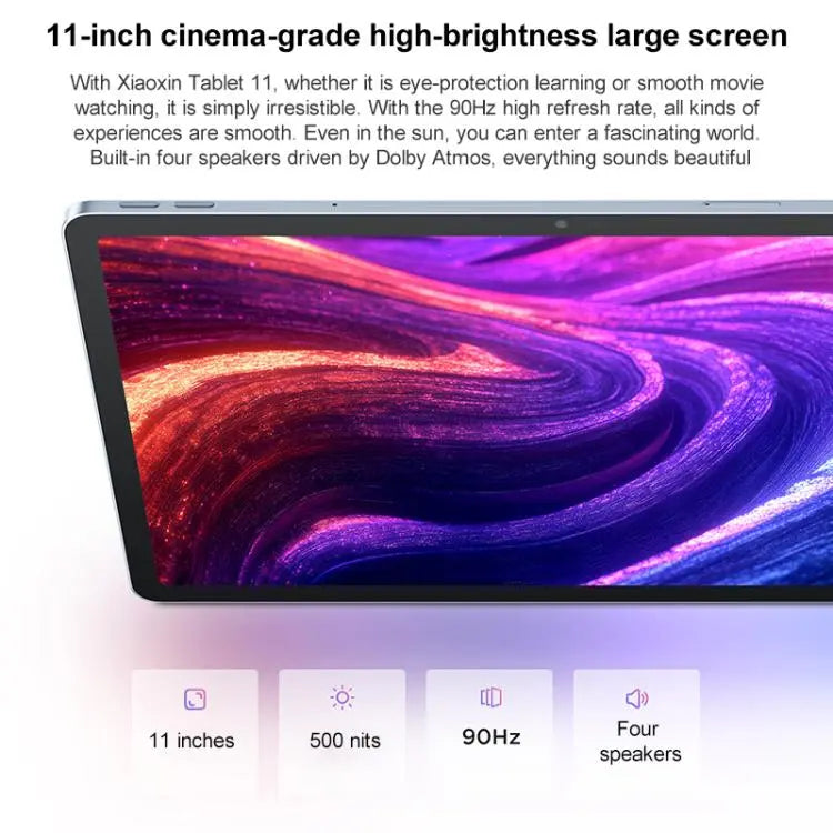 Lenovo Xiaoxin Pad 11 inch WiFi Tablet, 8GB+128GB, Android 15, MediaTek Dimensity 6300 Octa Core,US Plug, 8GB+128GB, 8GB+128GB WiFi Mira Sales