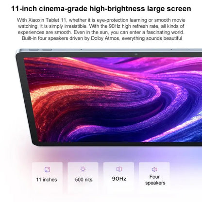 Lenovo Xiaoxin Pad 11 inch WiFi Tablet, 8GB+128GB, Android 15, MediaTek Dimensity 6300 Octa Core,US Plug, 8GB+128GB, 8GB+128GB WiFi Mira Sales