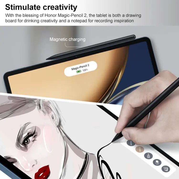 Honor Tablet V7 Pro WiFi BRT-W09, 11 inch, 8GB+128GB, MagicUI 5.0(Android R) MediaTek 1300T Octa Core, Support Dual WiFi / Bluetooth / GPS, Not Support Google Play(Silver) Vitrax