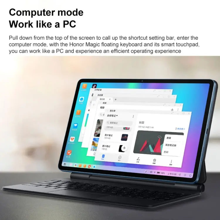 Honor Tablet V7 Pro WiFi BRT-W09, 11 inch, 8GB+128GB, MagicUI 5.0(Android R) MediaTek 1300T Octa Core, Support Dual WiFi / Bluetooth / GPS, Not Support Google Play(Silver) Vitrax