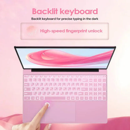 GXMO T152J 15.6 inch Laptop, 16GB+512GB, Windows 11 Pro Intel Celeron N5100 Quad Core, Support Fingerprint Unlock, UK Plug, 16GB+512GB, UK Plug Great Deal Offers