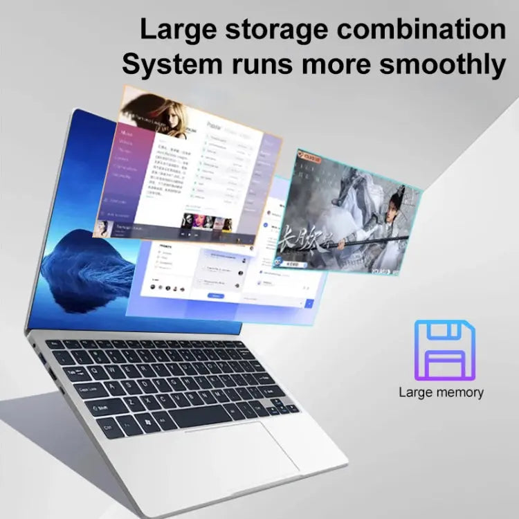 11.6 inch Touch Screen Yoga Laptop, 6GB+128GB, Windows 11 Intel Celeron N4020 Dual Core, EU Plug, 6GB+128GB Mira Sales