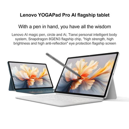 Lenovo YOGA Pad Pro AI 12.7 inch WiFi Tablet, 16GB+512GB, Android OS, Qualcomm Snapdragon 8 Gen3 Octa Core, 16GB+512GB Great Deal Offers