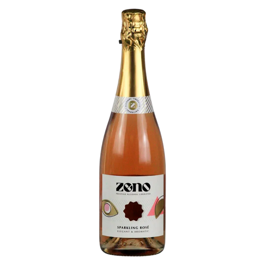 ZENO Alcohol Liberated Sparkling Rosé Wine 750ml Alcohol Free Drinks Company