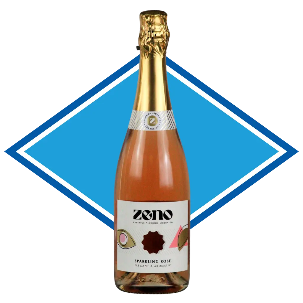 ZENO Alcohol Liberated Sparkling Rosé Wine 750ml Alcohol Free Drinks Company