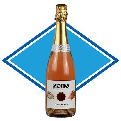 ZENO Alcohol Liberated Sparkling Rosé Wine 750ml Alcohol Free Drinks Company