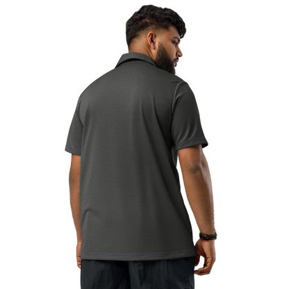 adidas space-dyed polo