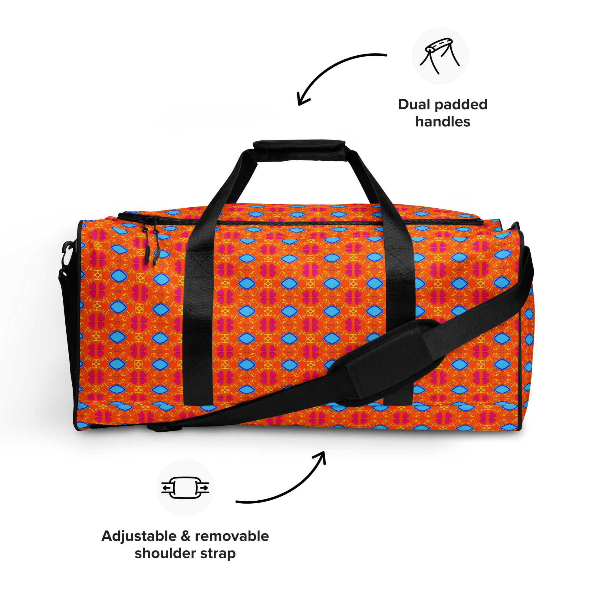 Te amo Duffle bag elte26 Gift Shop