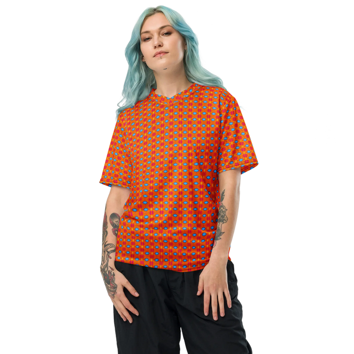 Te Amo Recycled unisex sports jersey - First Home