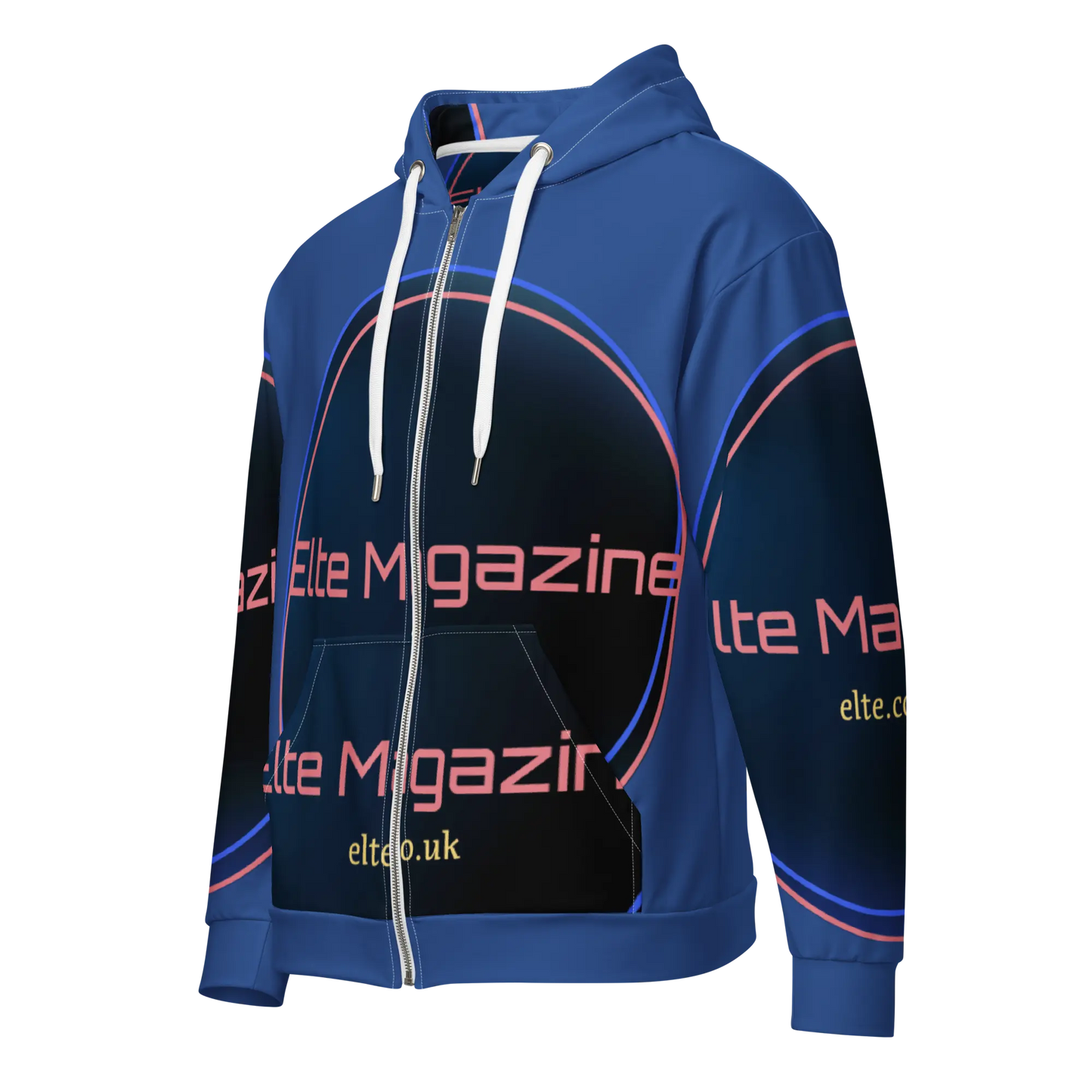 Recycled Unisex zip hoodie elte26 magazine