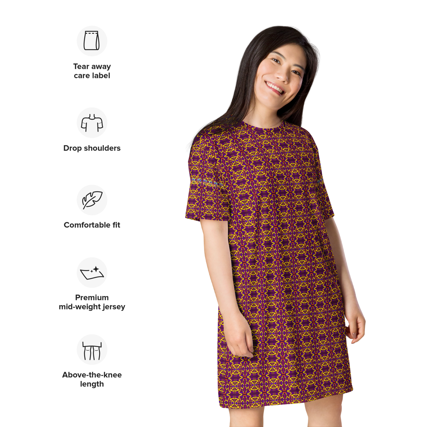 Direct T-shirt dress