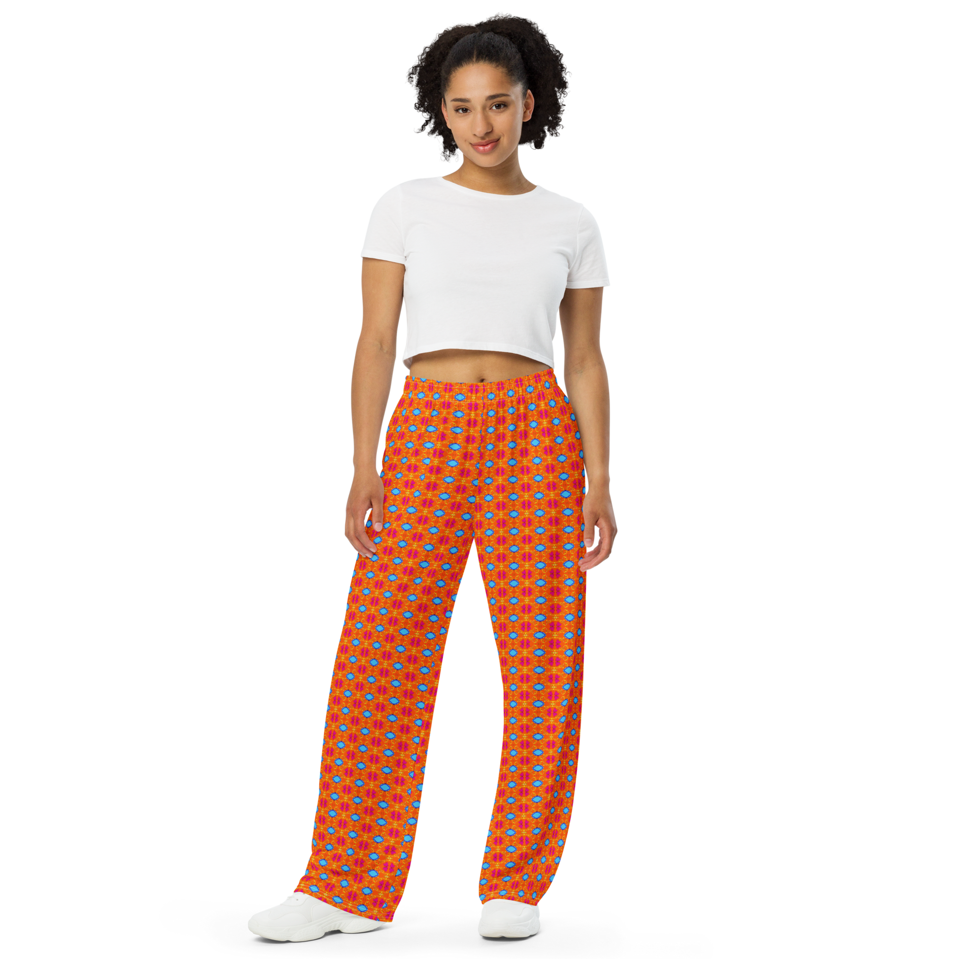 Te Amo unisex wide-leg pants - First Home Giftshop