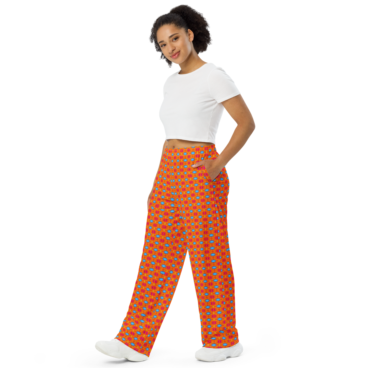 Te Amo unisex wide-leg pants - First Home Giftshop