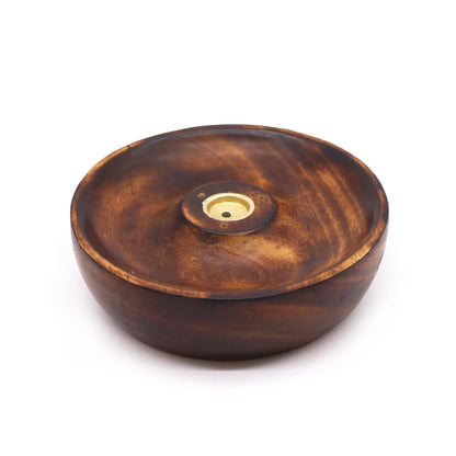 Incense Stick & Cone Burner Disc - Plain Blue Pirate