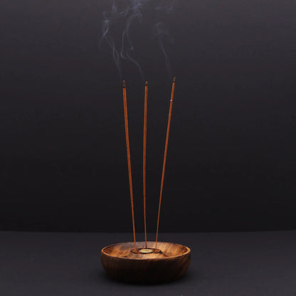 Incense Stick & Cone Burner Disc - Plain Blue Pirate