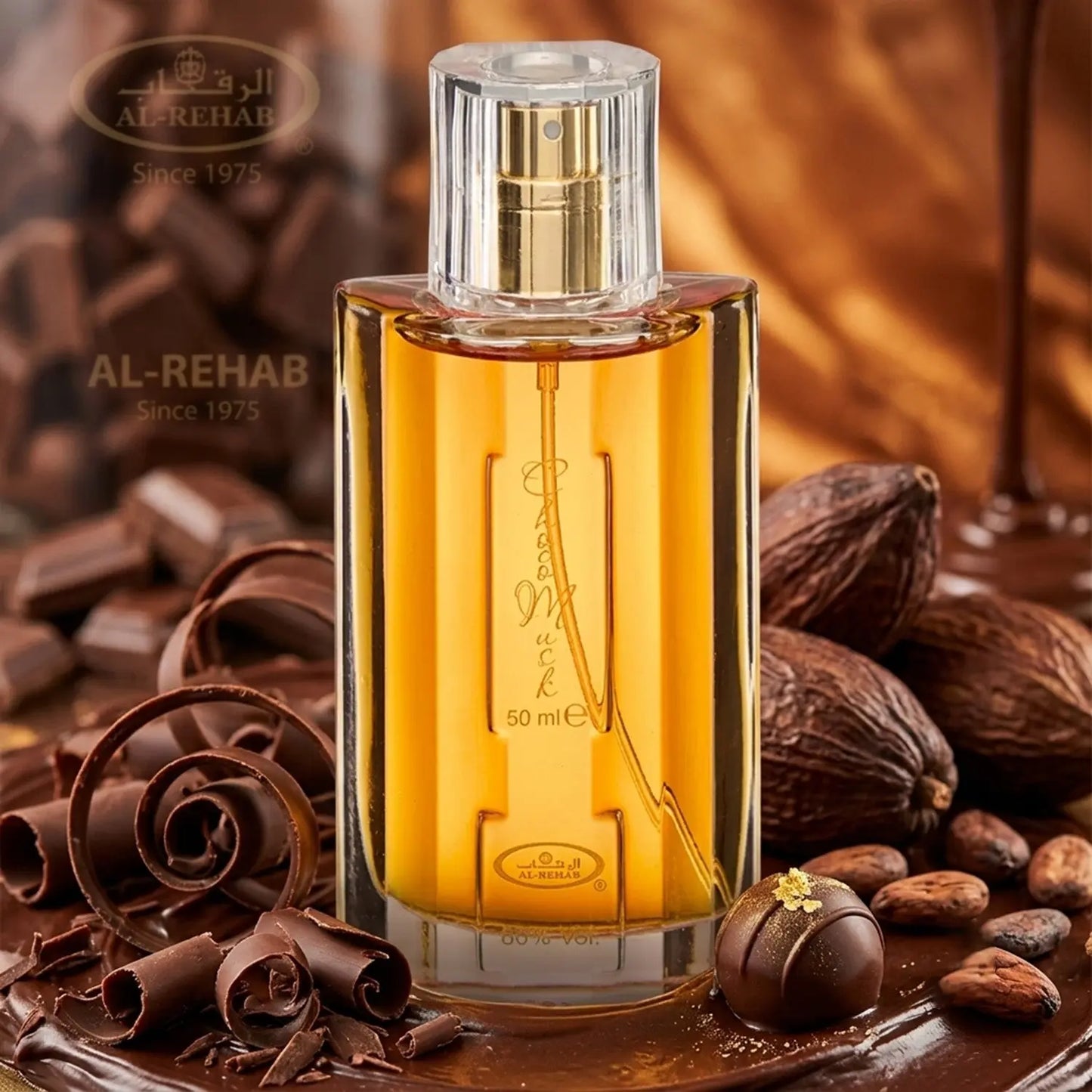 Al Rehab Choco Musk 50ml EDP - Crown Perfumes Opulensi.com