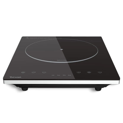 2200W Black Crystal Panel Induction Cooker Preciousvita