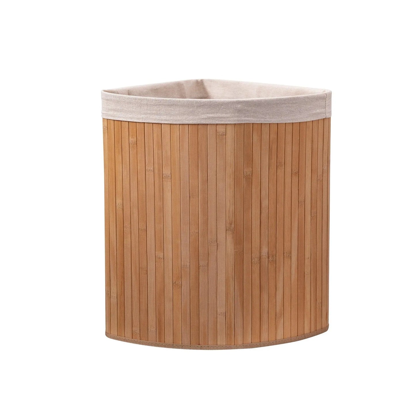 Eco Bath London Bamboo Laundry Basket with Lid and Removable Lining Eco Bath London