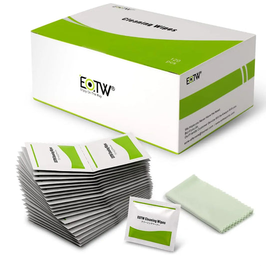 EOTW Computer Screen Wipes – 120 Individually Wrapped, Pre-moistened Cleaner for iPhone, iPad, Tablet, Laptop BritishVita | Premium UK Vitamins & Wellness Supplements