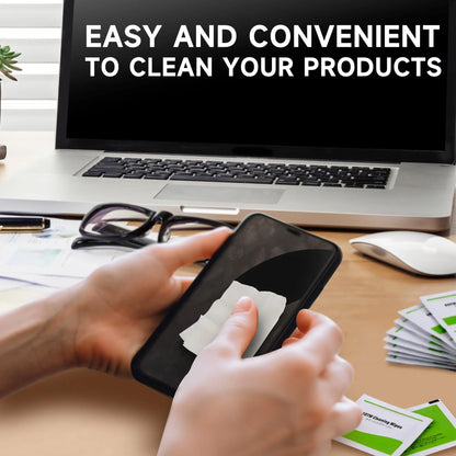 EOTW Computer Screen Wipes – 120 Individually Wrapped, Pre-moistened Cleaner for iPhone, iPad, Tablet, Laptop BritishVita | Premium UK Vitamins & Wellness Supplements