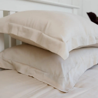Fitted Sheet in Grey (Eucalyptus Silk) Ethical Bedding™