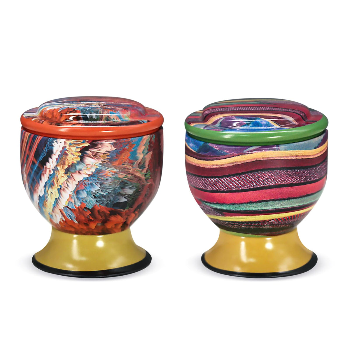 Fasize Home Aromatherapy Candles – 2-Pack 4oz Soy Tin Set (Jasmine & Lavender)