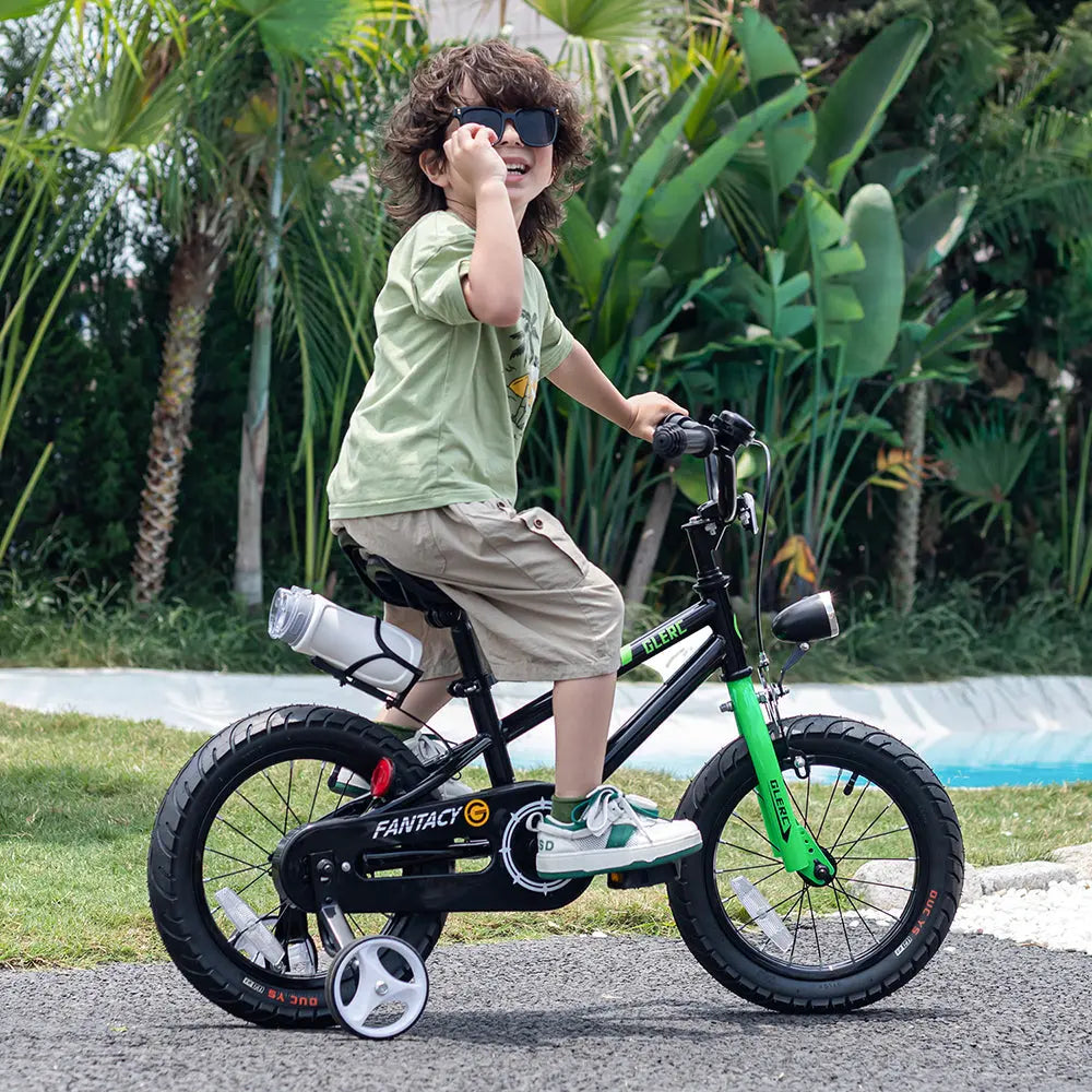 Glerc 16 Inch Kids Bike with Water Bottle - Fantacy GlercBikesUK