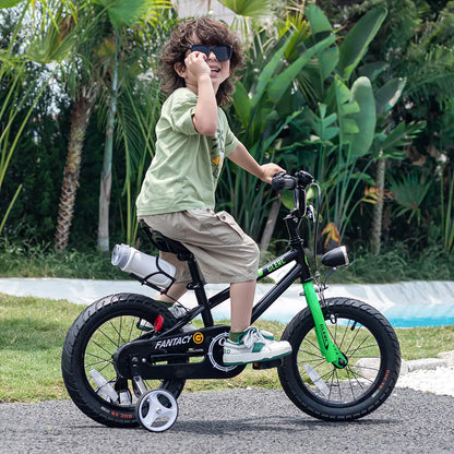 Glerc 16 Inch Kids Bike with Water Bottle - Fantacy GlercBikesUK