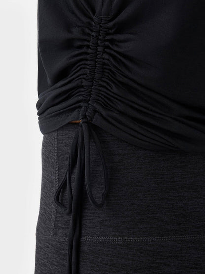 Tavi Crop Side Tie Women's Tank Top