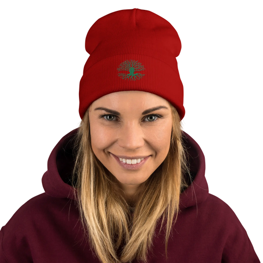 Roots Embroidered Beanie elte26 Limited