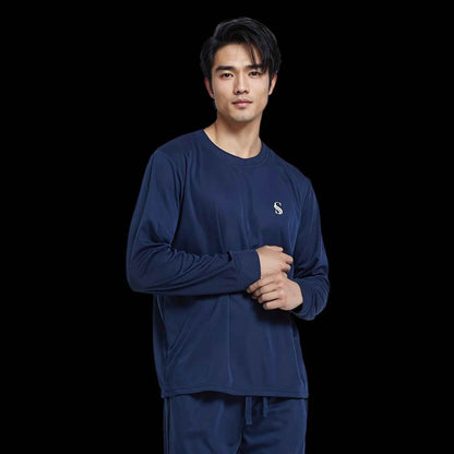 High-Quality Men's Pyjama Set in Soft Brushed Fabric SaneShoppe
