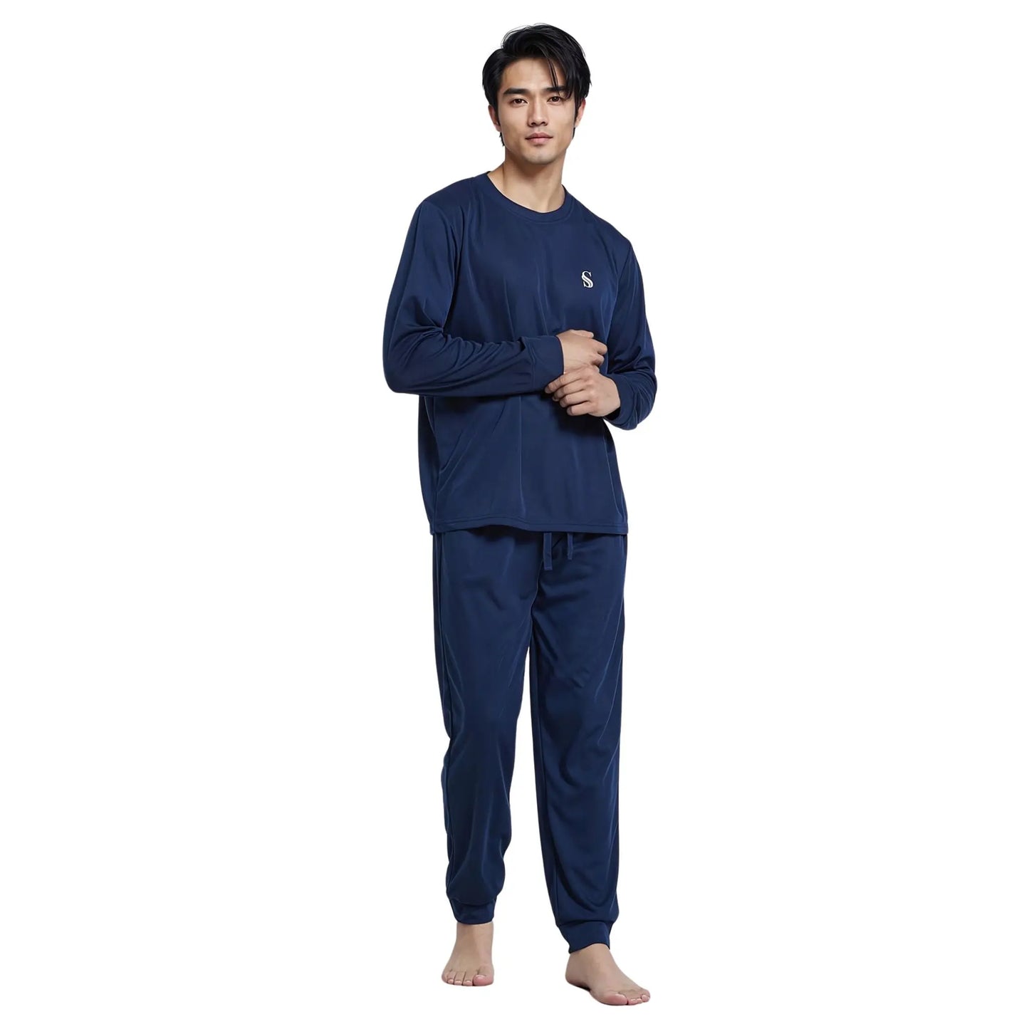 High-Quality Men's Pyjama Set in Soft Brushed Fabric SaneShoppe