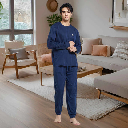 High-Quality Men's Pyjama Set in Soft Brushed Fabric SaneShoppe