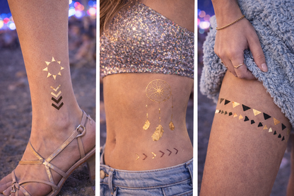 Mantra Metallic Tattoos