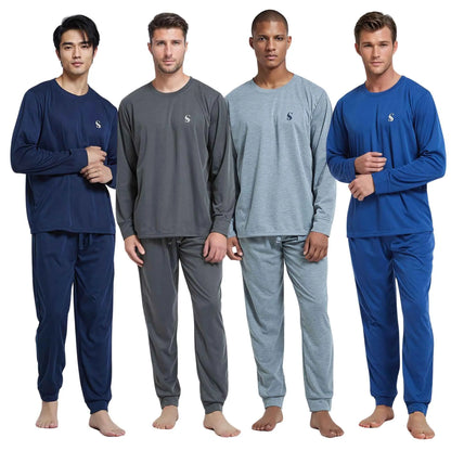 High-Quality Men's Pyjama Set in Soft Brushed Fabric SaneShoppe