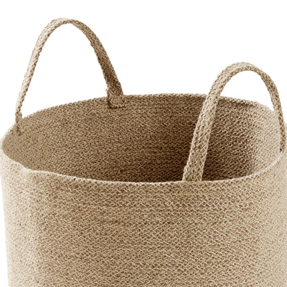 OLIVIA ROCCO Large Woven Cotton Laundry Basket With Handles Durable Rope Storage Bin OLIVIA ROCCO
